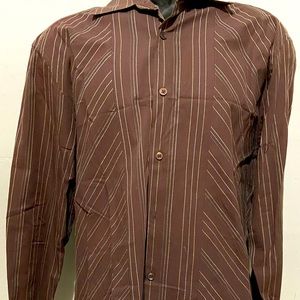 Cubavera Men’s Long Sleeve Cotton Shirt (M)